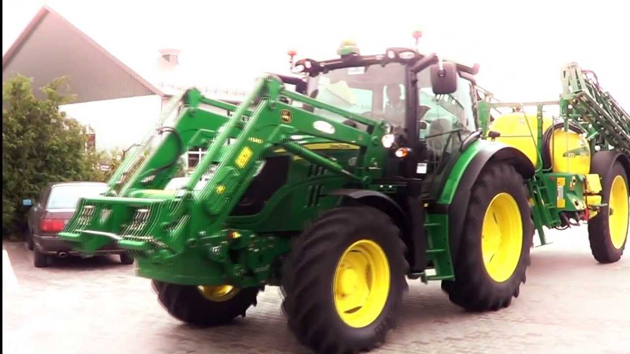 John Deere 6105R ,John Deere 732i. Prezentacja zestawu, PUH Agrotechnika