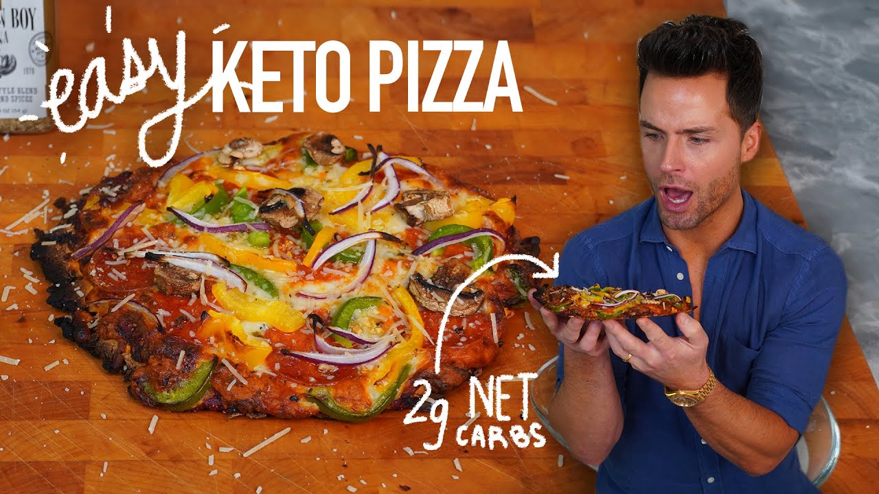 EASY Low Carb Keto PIZZA!