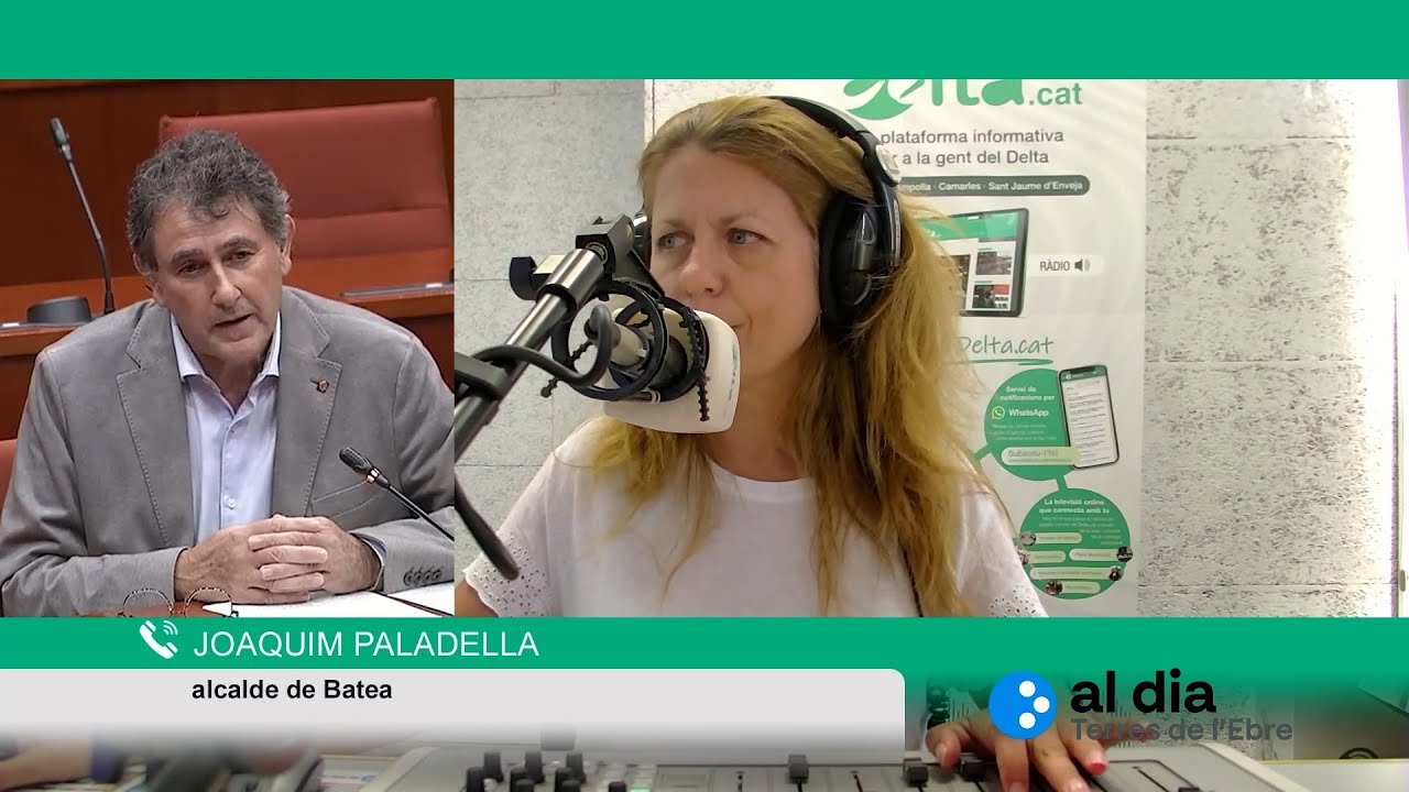 Al Dia Terres de l'Ebre: Joaquim Paladella, alcalde de Batea