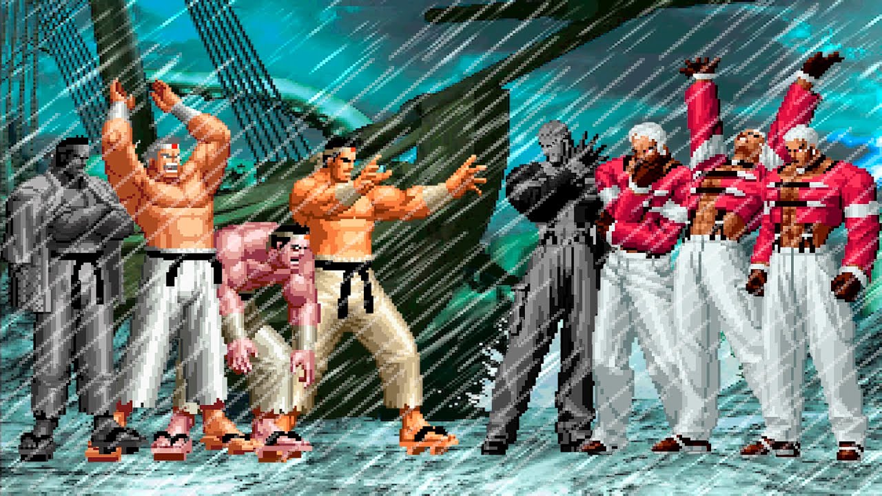 [KOF Mugen] Goro Daimon Team vs Yashiro Nanakase Team