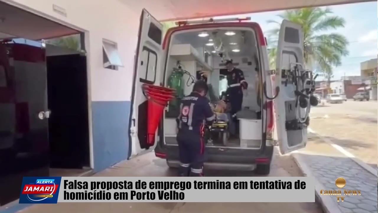 alsa proposta de emprego termina em tentativa de homicídio em Porto Velho