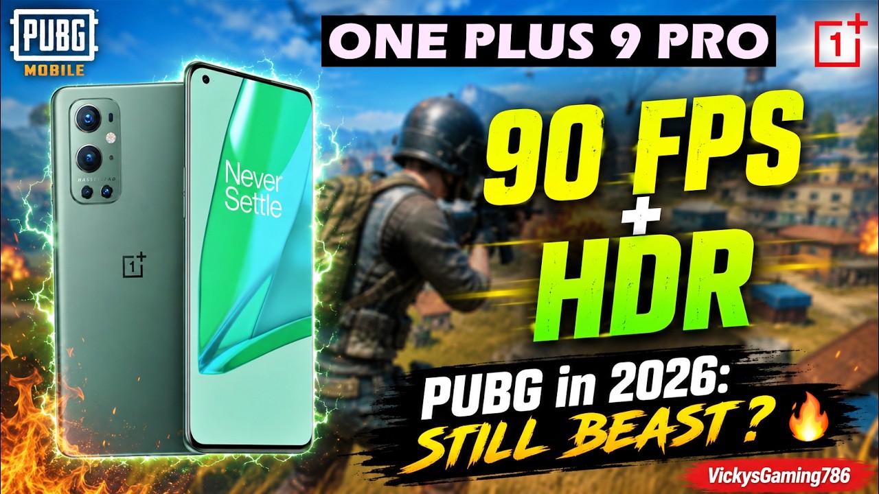 OnePlus 9 Pro PUBG Test 2026 &ndash; FPS, Graphics & Gameplay Review