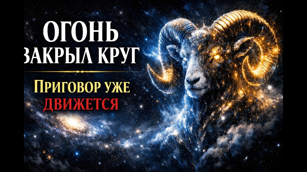 ОВЕН ♈: ОГОНЬ ЗАКРЫЛ КРУГ. ПРИГОВОР УЖЕ ДВИЖЕТСЯ