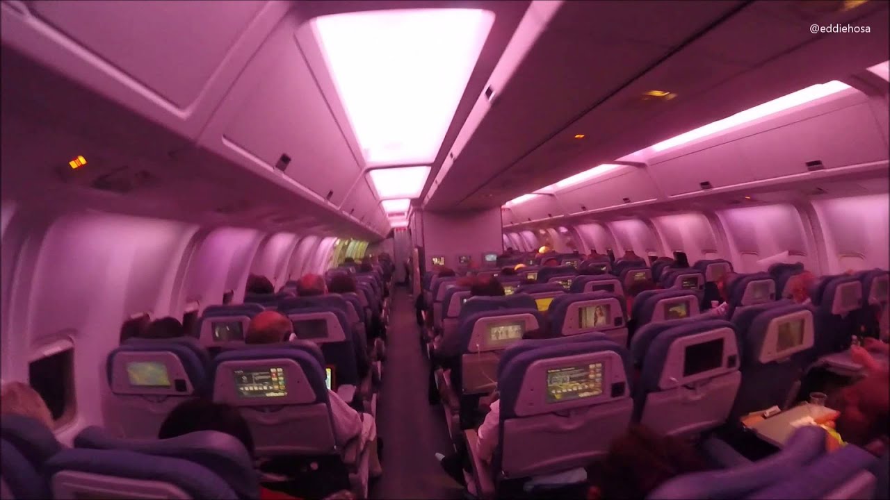 Walkthrough of Air Canada 767-300ER economy class