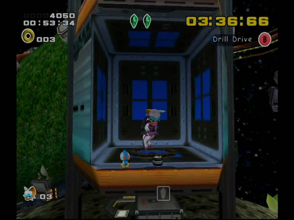 Sonic Adventure 2 Battle (GC) Mad Space Mission 4 A Rank