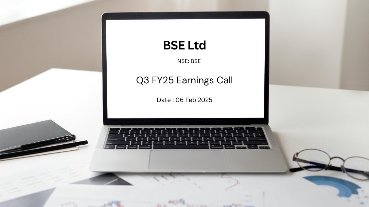 BSE  Q3FY25 Concall | Earnings Conference Call Q3 Results 2025 Latest Share News