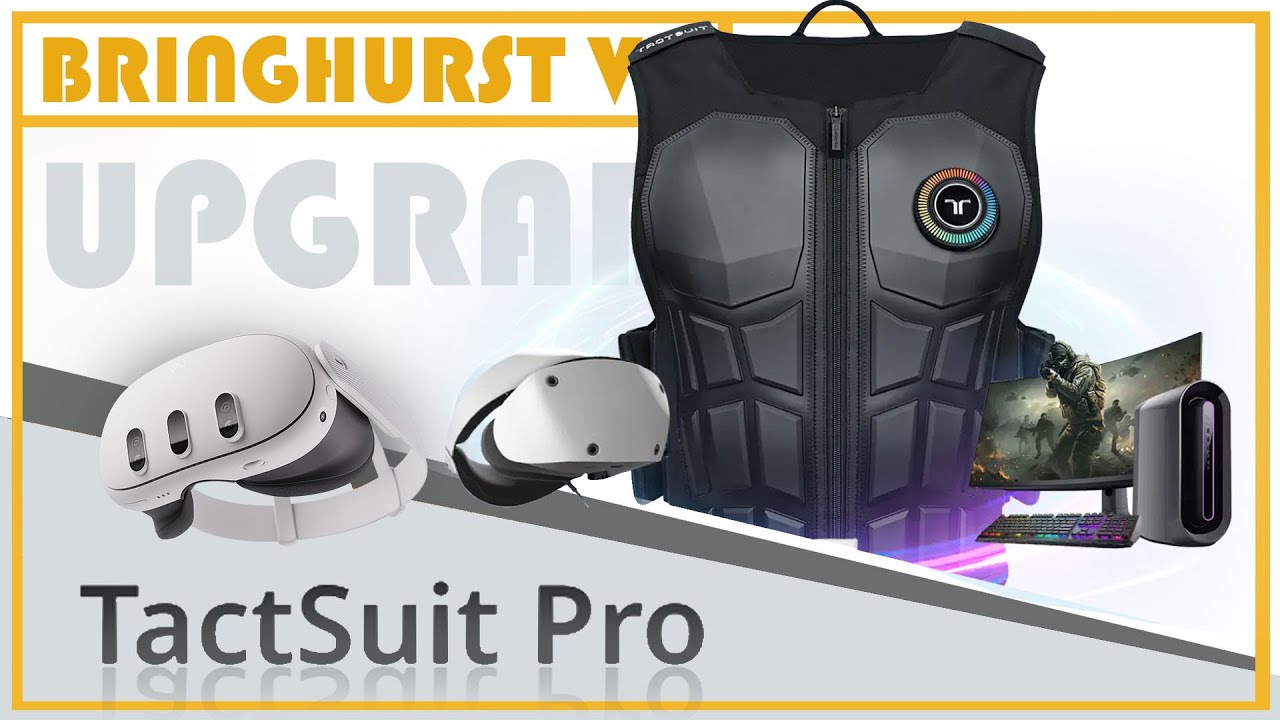 Новый костюм bHaptics Tactsuit — это УДИВИТЕЛЬНО