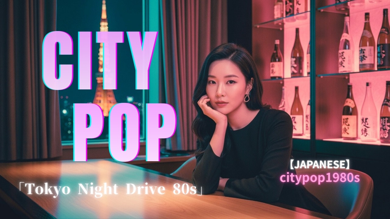 【完全にハマる】眠れない夜に聴く80年代ジャパニーズ・シティポップ｜Tokyo Night Drive City Pop Mix【作業用BGM / Chill】