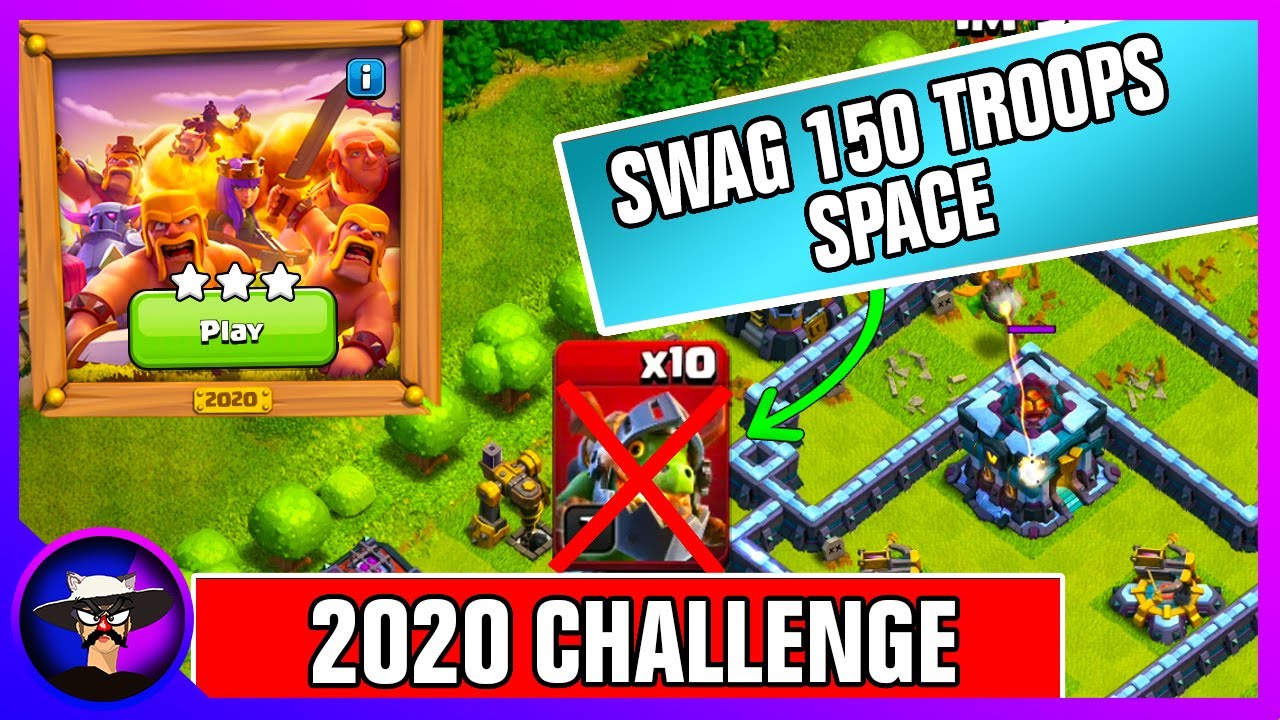 Easily 3 Star 2020 Challenge | How to Complete 10th Anniversary Challenge | Clash of Clans