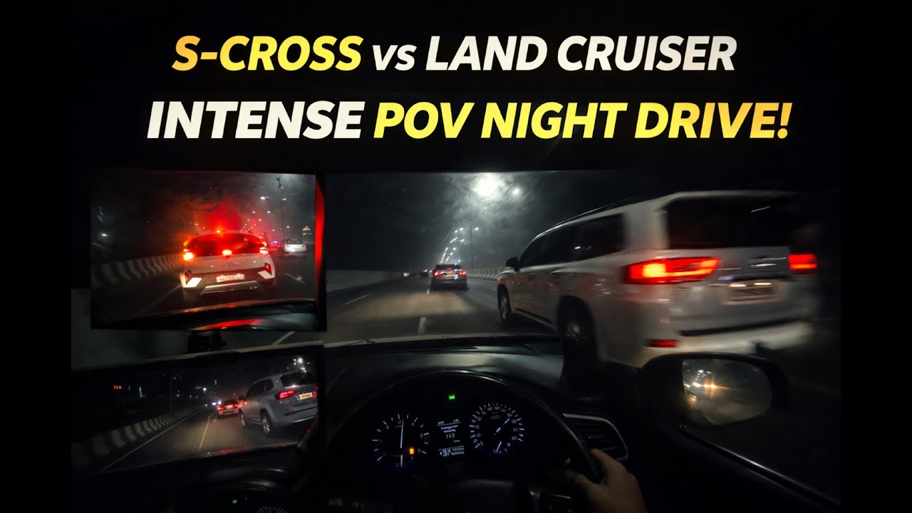 Suzuki S-Cross 1.3 DDIS Hyper Drive POV | Land Cruiser VS S-Cross 👀 | Part 2
