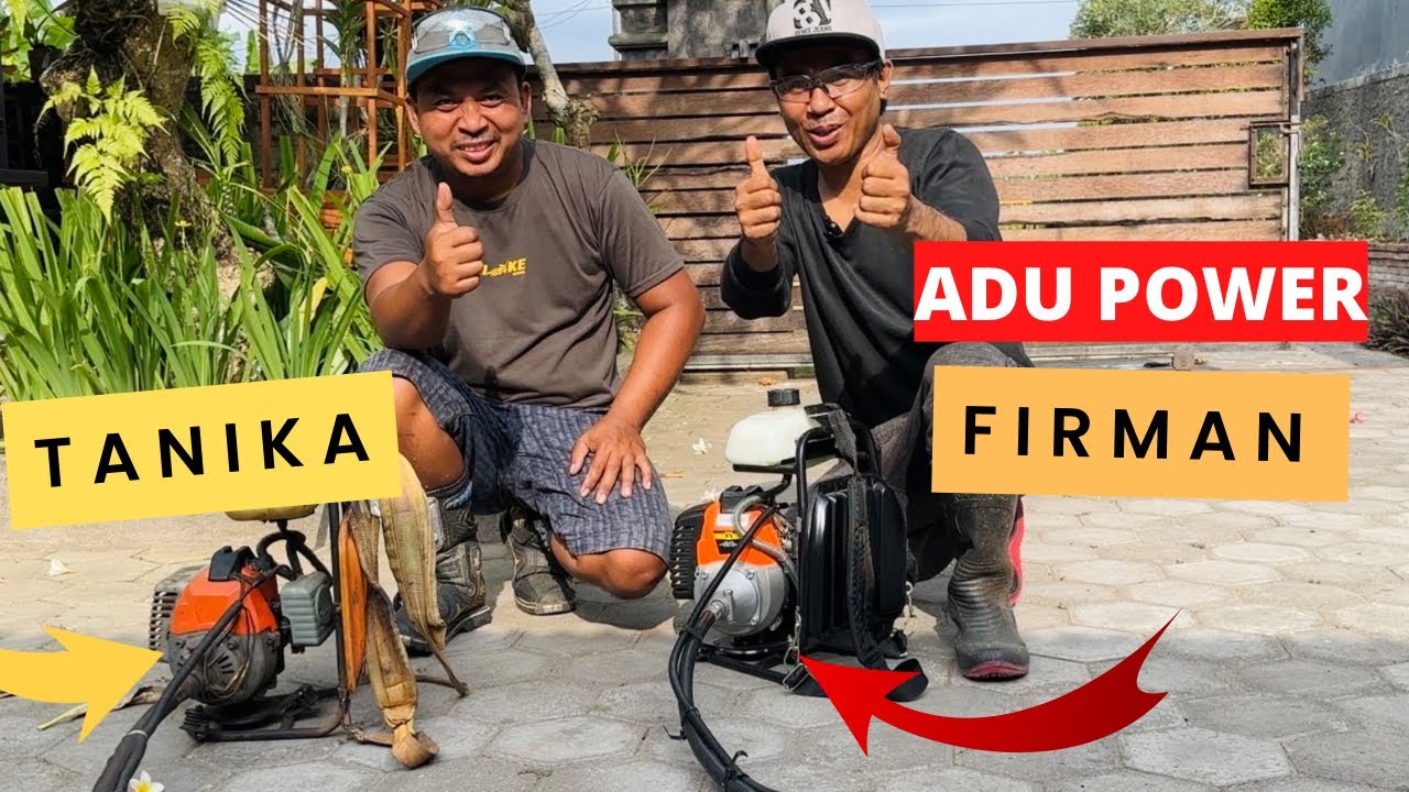 Adu Power‼️Mesin Rumput Tanika Melawan Firman Siapa Menang ?