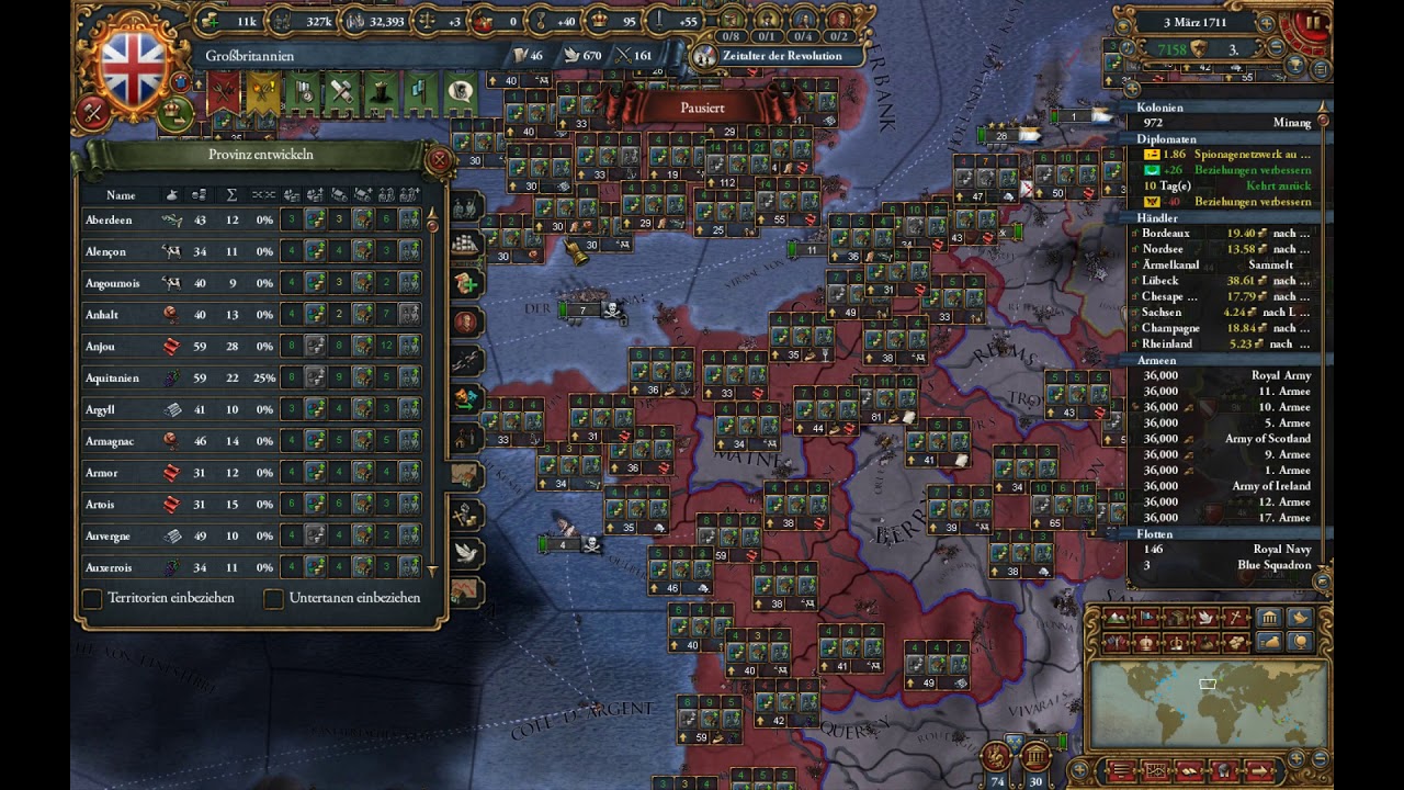 Europa Universalis IV - Welche Provinzen wann entwickeln