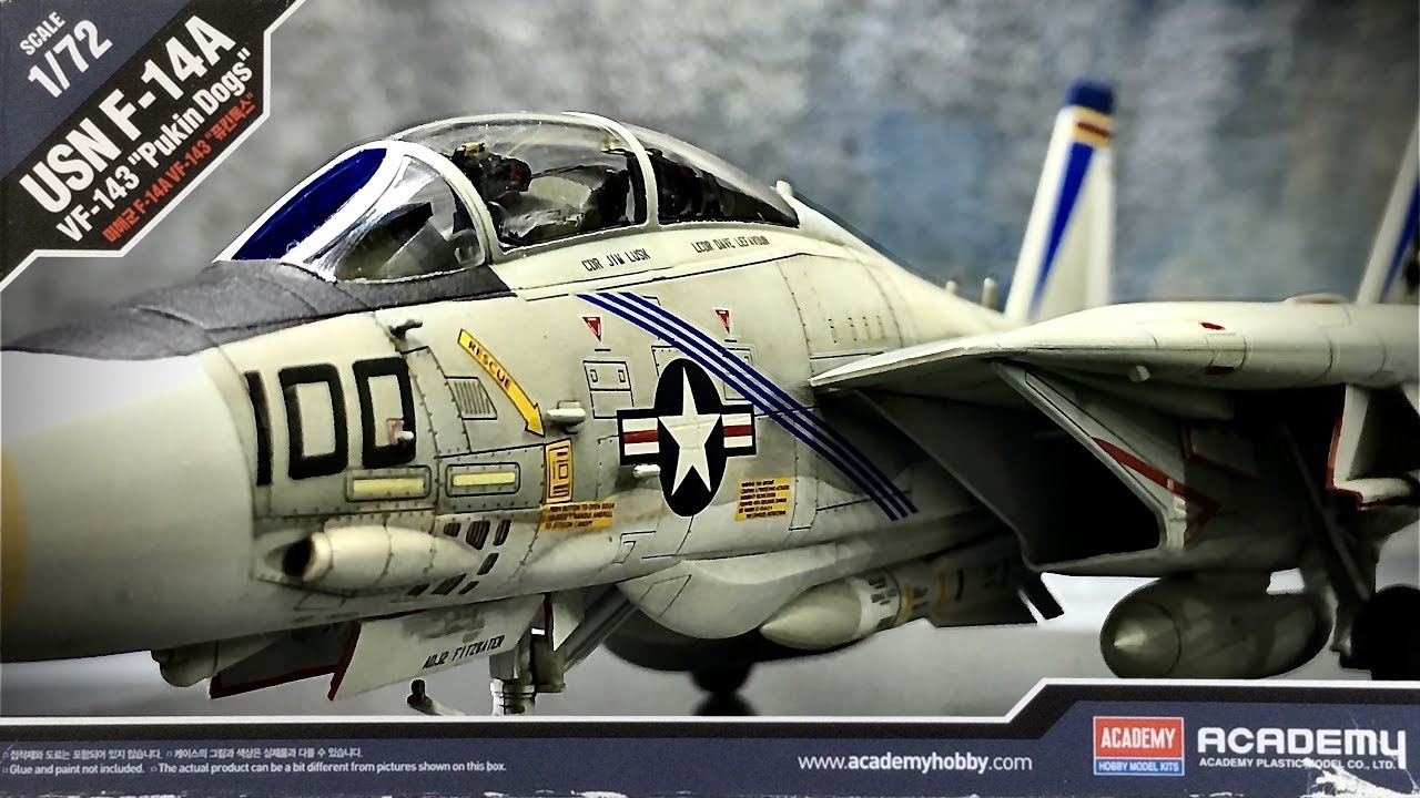 Academy 1/72 F-14A Tomcat [Full Build]