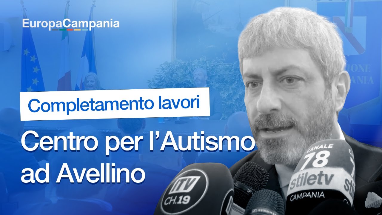 Completamento lavori Centro per l’Autismo di Valle ad Avellino