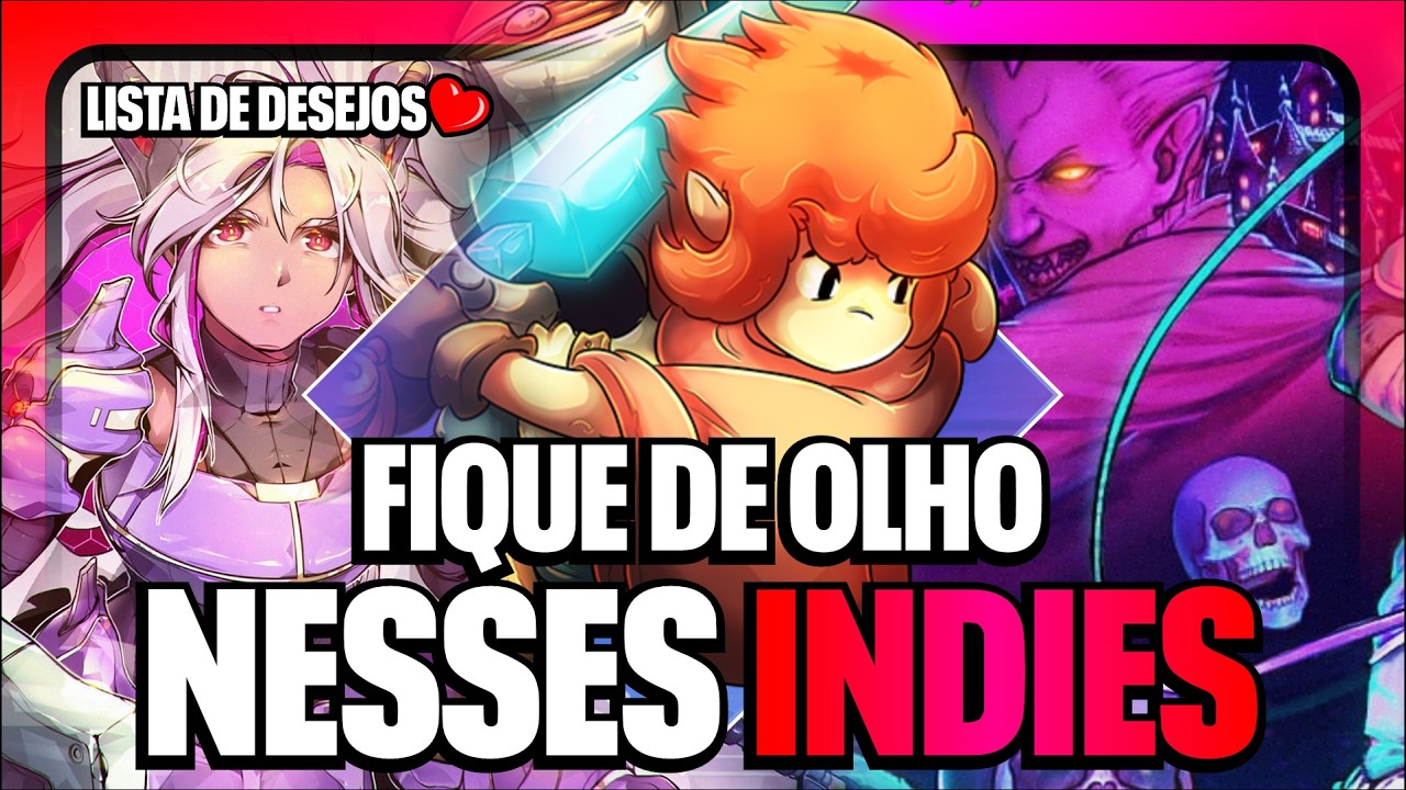 TOP 12 JOGOS INDIES que lançam agora em 2026 | LISTA DE DESEJOS