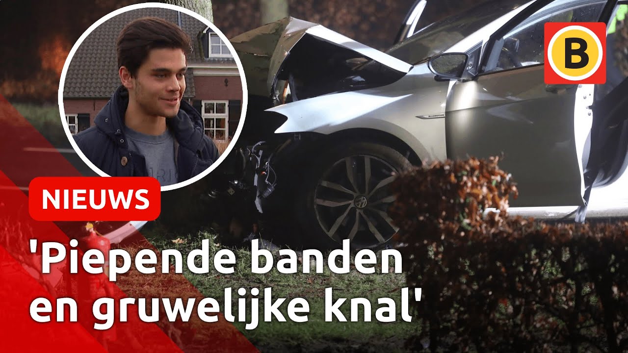 Inbrekers én agenten crashen tijdens achtervolging | Omroep Brabant