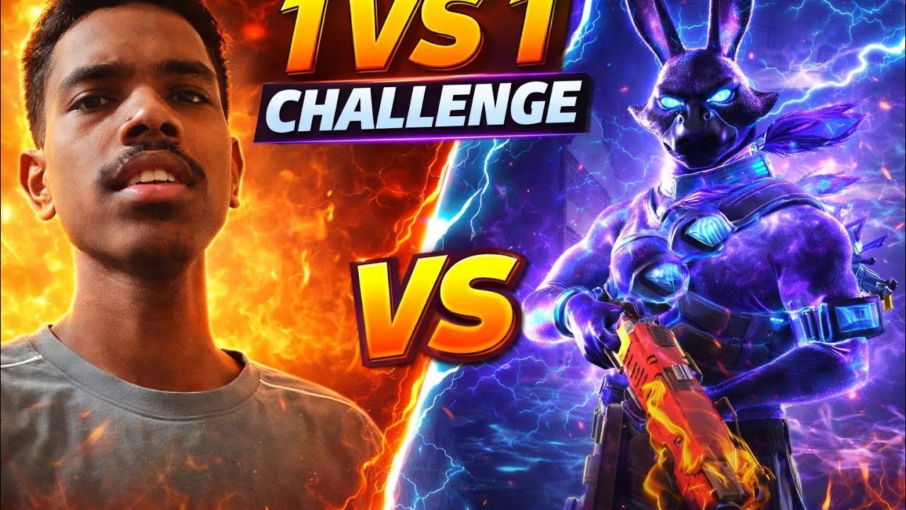 1 VS 1 Challenge 😈 | Noob vs Pro Battle in Free Fire MAX