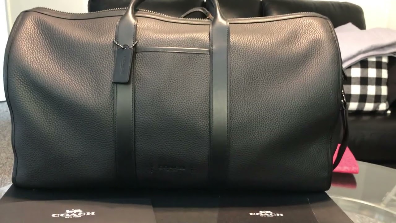 MY NEW COACH Gotham Duffle✌🏾&❤️