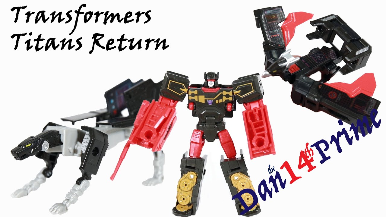 Soundwave's Minions Rumble Ravage Laserbeak Hasbro Transformers Titans Return Legend Class Toys