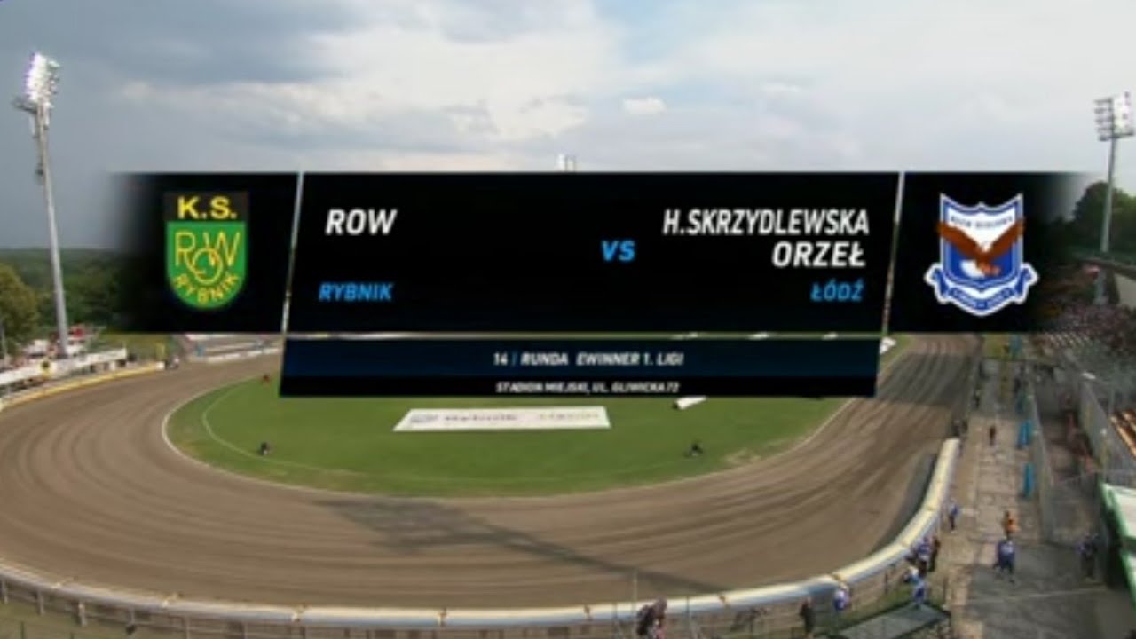 14 runda eWinner 1. Liga Żużlowa: ROW Rybnik - H. Skrzydlewska Orzeł Łódź I Sezon 2022