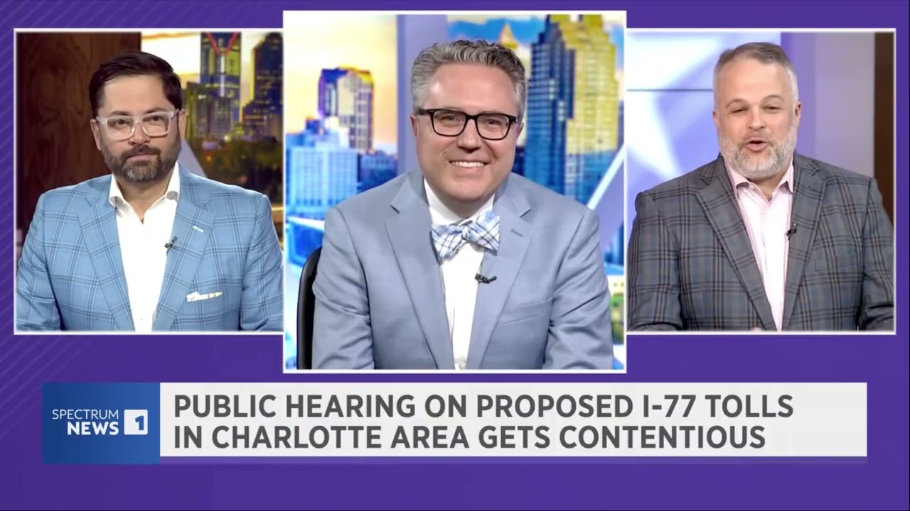 Why Charlotte’s New I-77 Toll Road Plan Is Controversial | Capital Tonight with Bokhari & Egleston