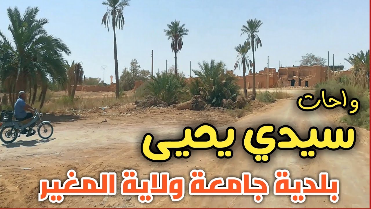 سيدي يحيَى القرية المنسية وسط واحات النخيل - بلدية جامعة - ولاية المغير ..