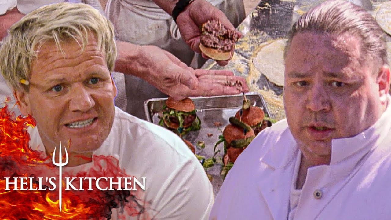 Chef Ramsay LOSES IT Over RAW Sliders | Hell's Kitchen
