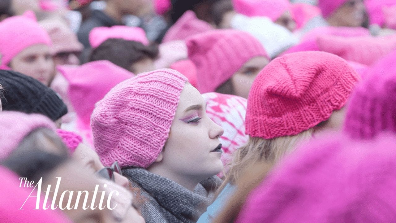 How Pink 'Pussyhats' Took Over the Women's March