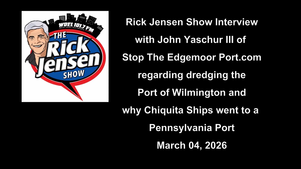 Rick Jenson Show Radio Interview with John Yaschur III March 04, 2026