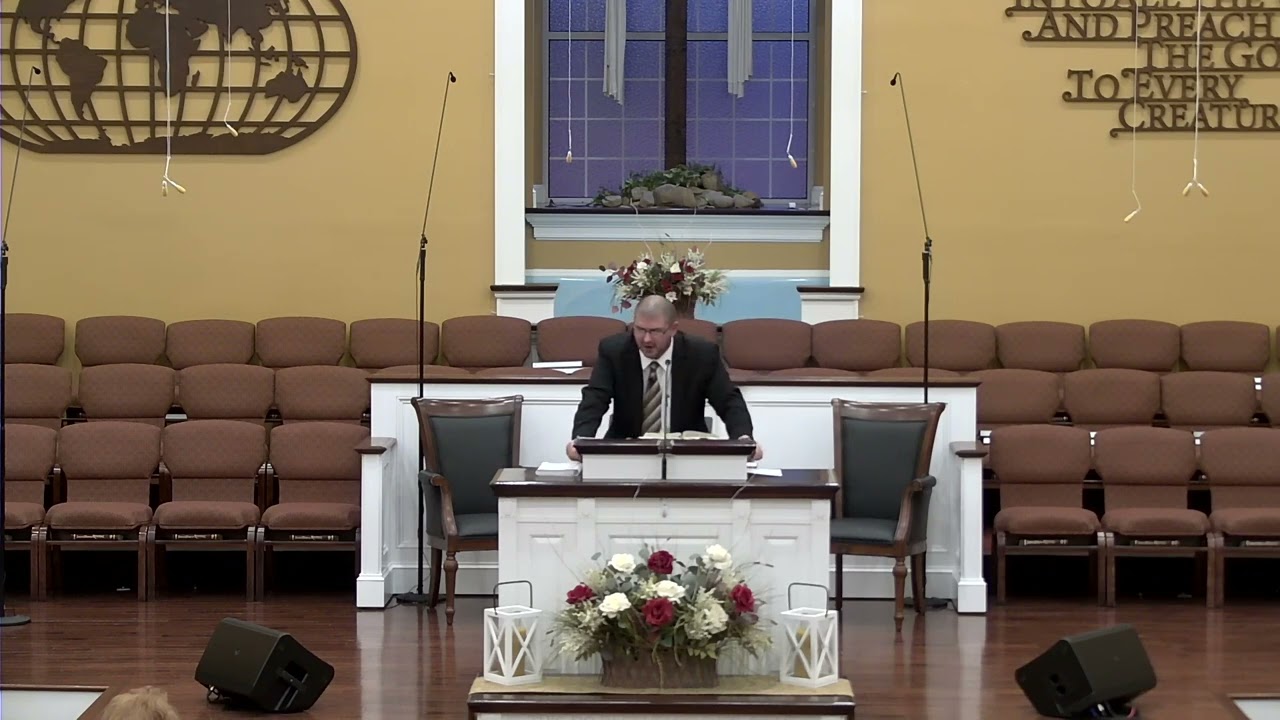 Bible Message given by Matthew Lewis