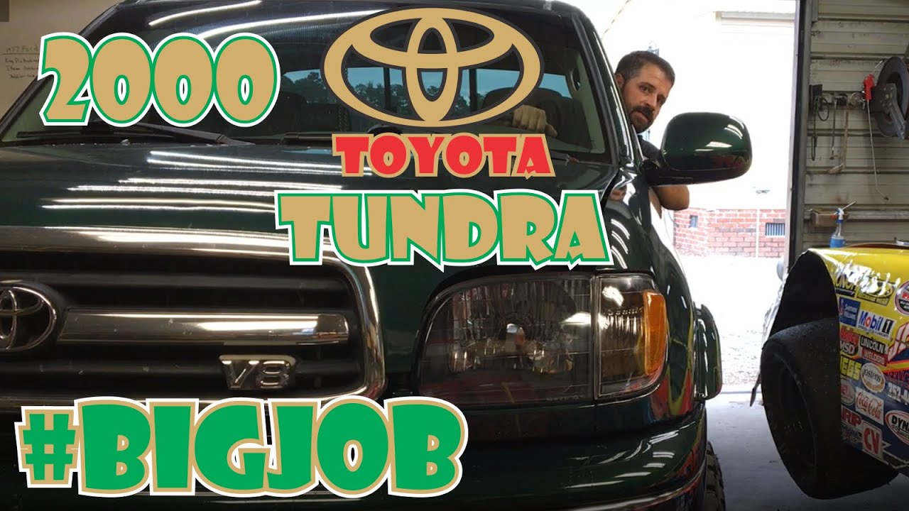 Замена передней подвески Toyota Tundra 2000 года