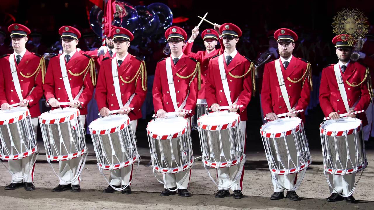 Swiss Army Central Band(@ Hamina Tattoo 2016-08-06)