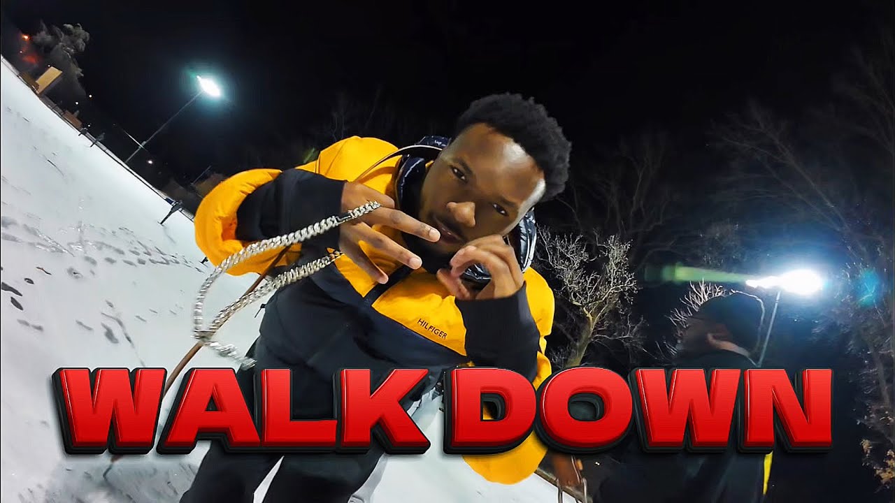 D Huncho - WALK DOWN ft. AyoSteph & KGVonne (Official Music Video)