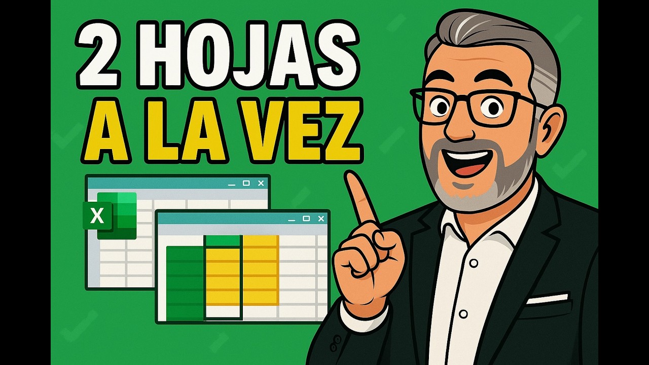 Trabaja con dos hojas de Excel al mismo tiempo (¡en ventanas separadas!)