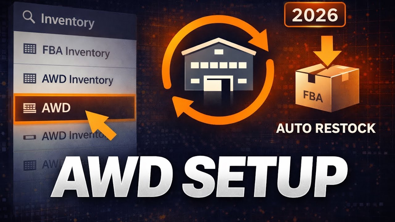 Amazon AWD Tutorial. Setup, Shipments, and Auto Replenishment