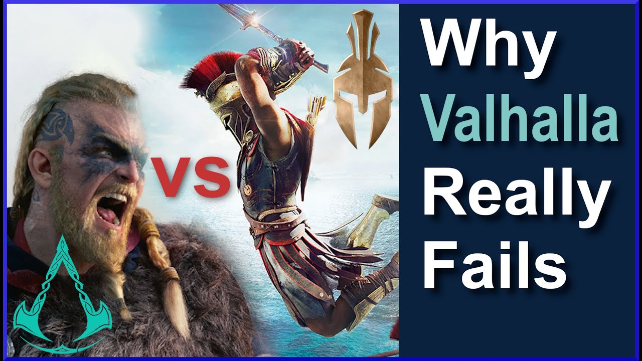 Почему Valhalla действительно проваливается — AC Valhalla против AC Odyssey & Origins. Какая Assa...