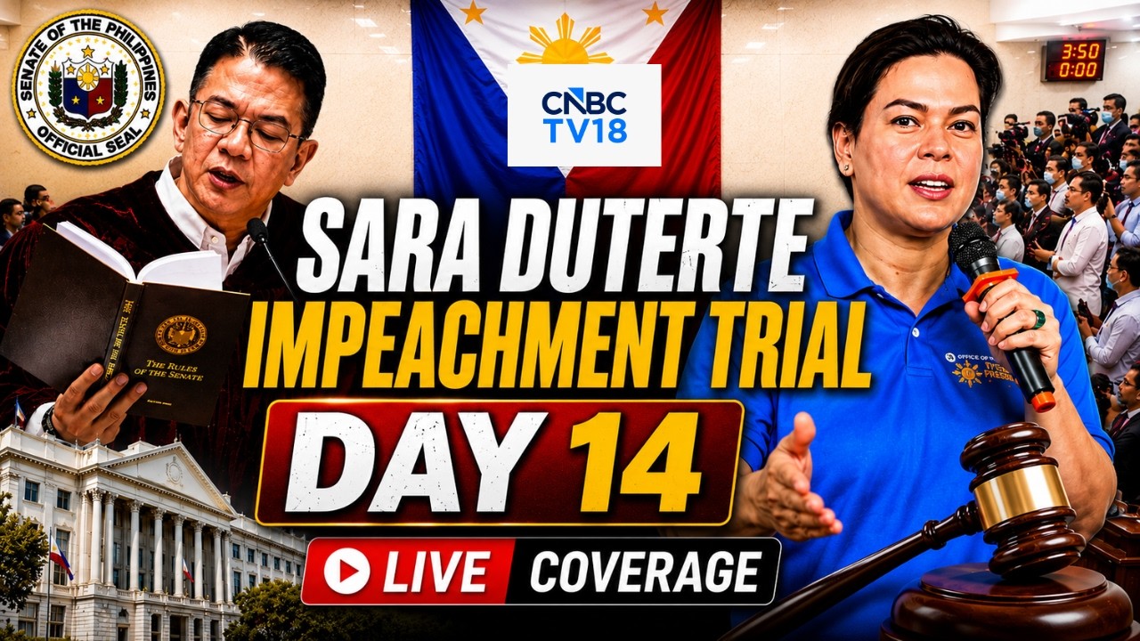 🔴Philippines Senate LIVE: Impeachment Trial of VP Sara Duterte - DAY 14 (Aug. 10, 2026) | N18G