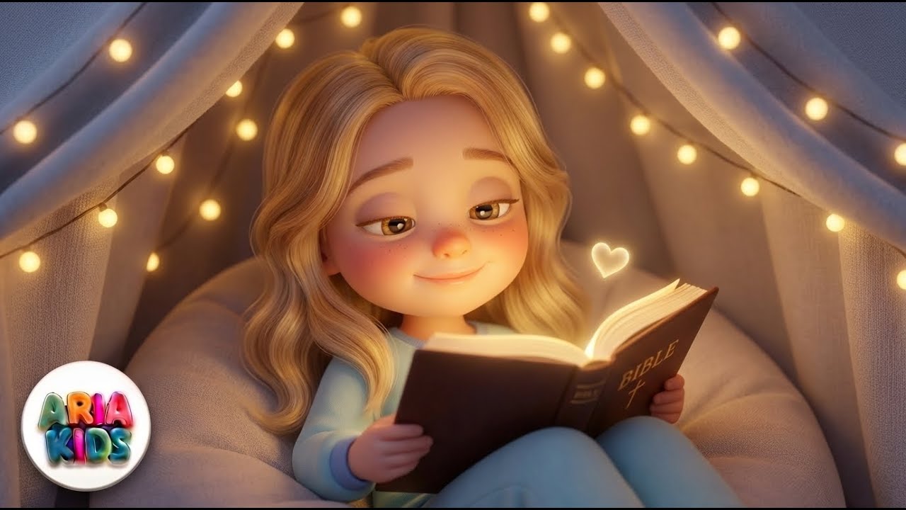 His Word Is in My Heart | Bedtime Prayer Song for Kids