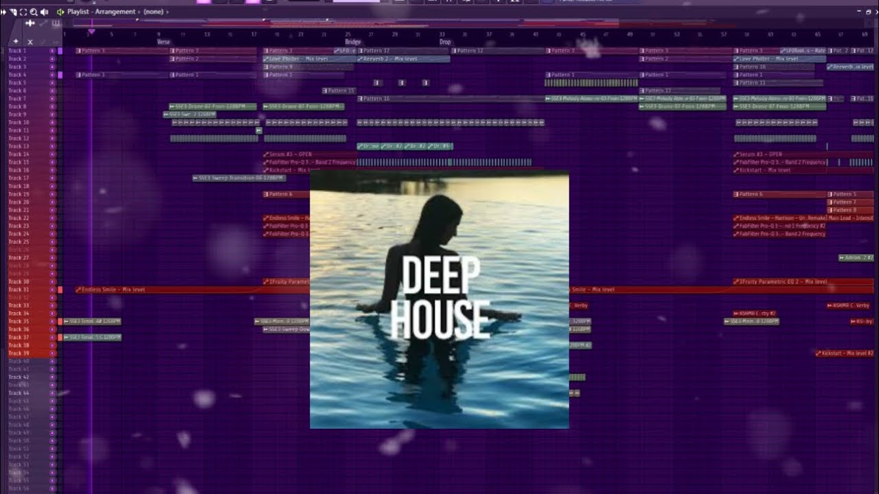 How to make Deep house / Free FLP
