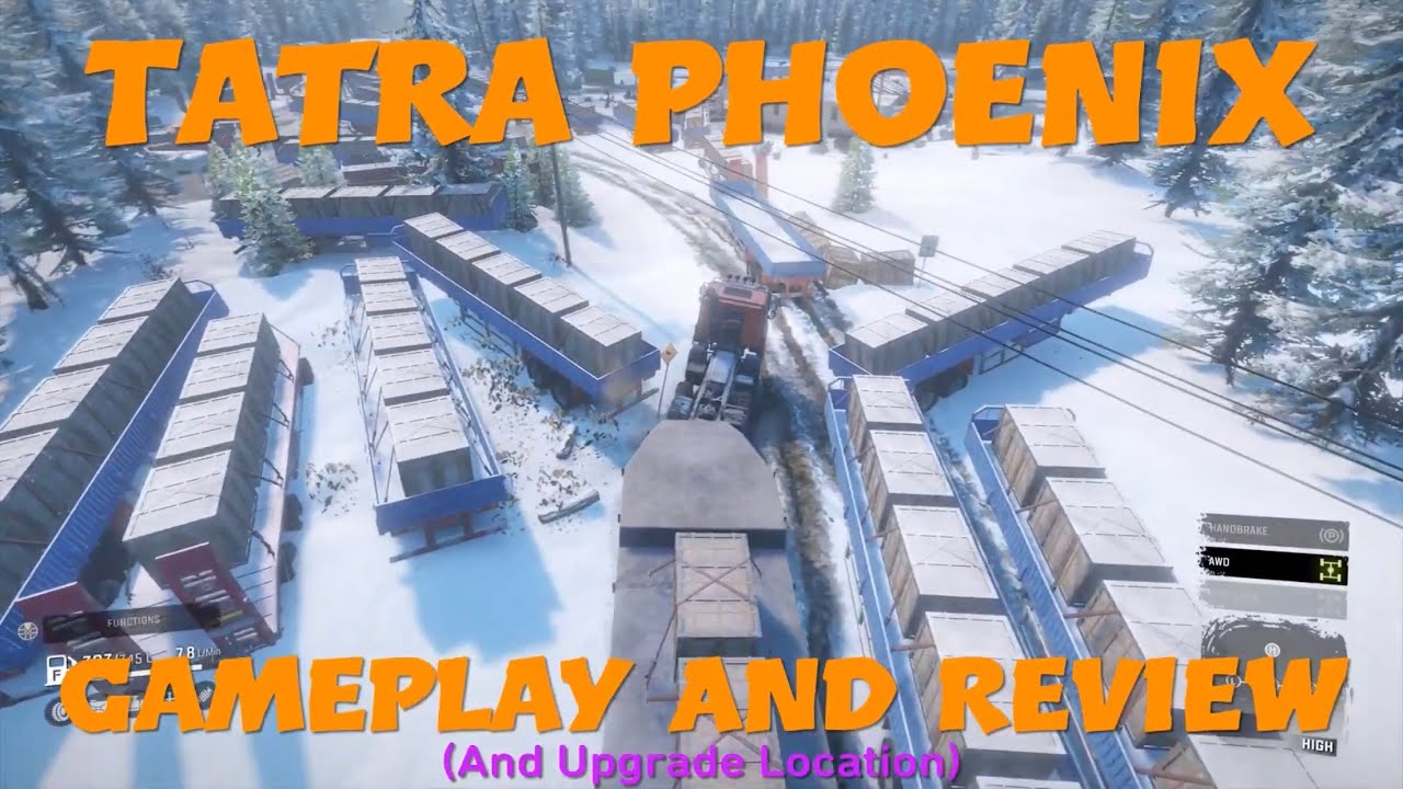 SnowRunner Tatra Pheonix Gameplay And Review