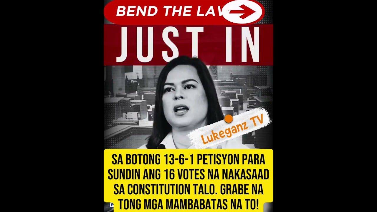 GRABE! 13-6-1 PANALO ANG BEND THE LAW GROUP!! 😡🤬 #highlights#viral#news#politics#drama#shorts