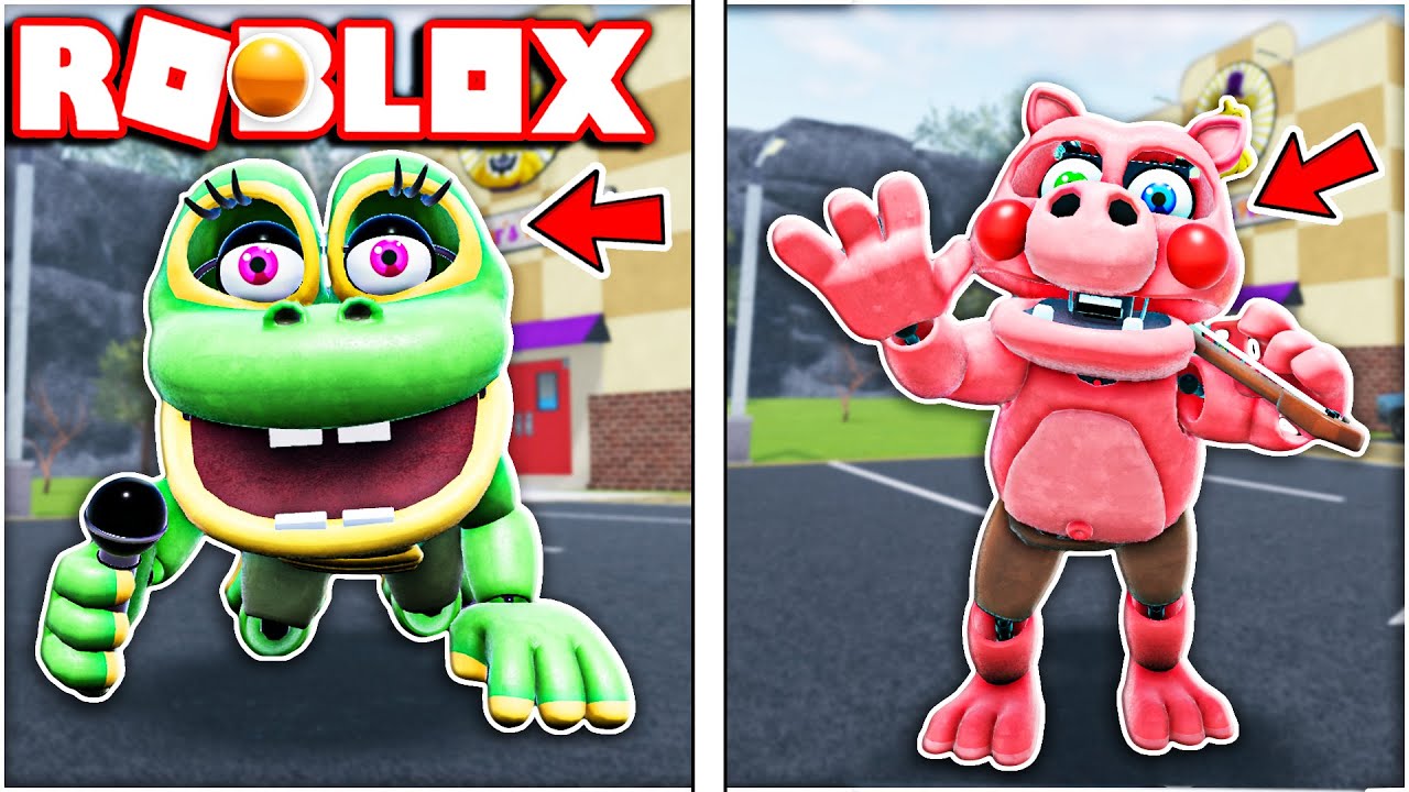 How To Get Pigpatch & Happy Frog Secret Badge Characters 34 & 35 In Fredbear's Mega Roleplay