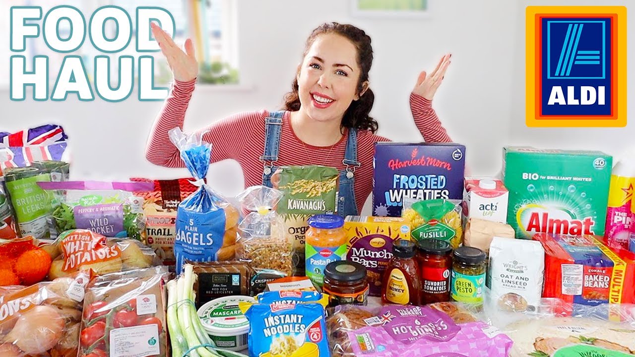 ALDI FOOD HAUL & MEAL PLAN WITH PRICES 2021 | Healthy Budget Family Friendly Aldi Meals UK