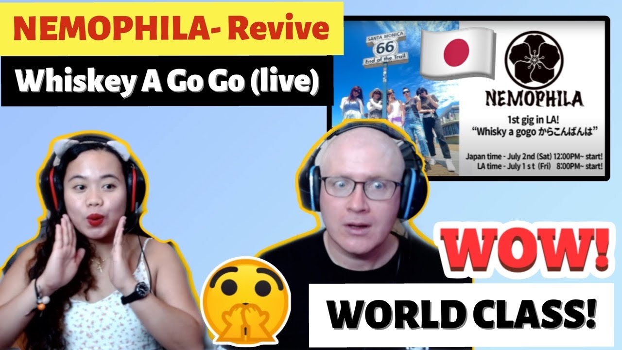Nemophila - REVIVE - Los Angeles (The Whisky A Go Go) REACTION!🇯🇵