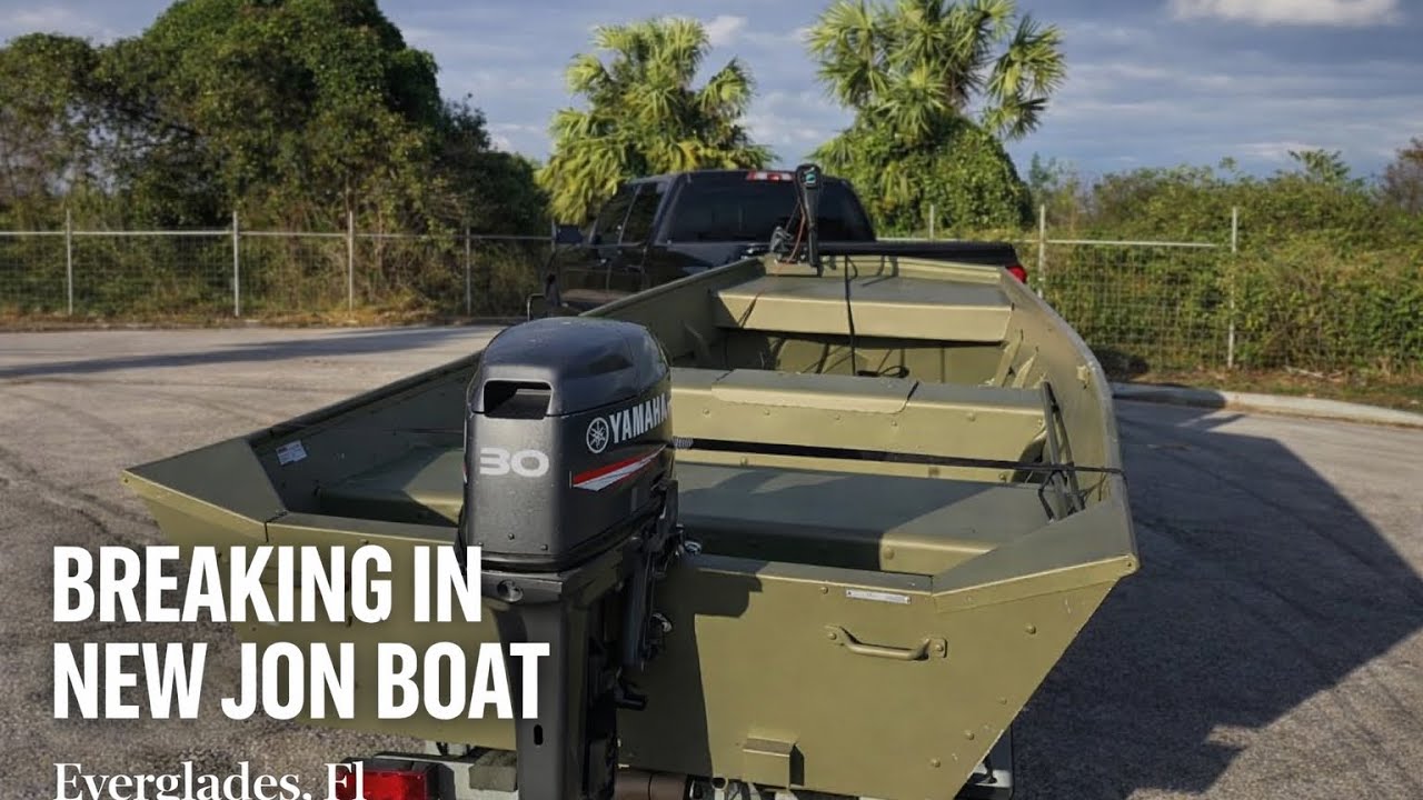 EVERGLADES JON BOAT , Lowe 1448M 30hp