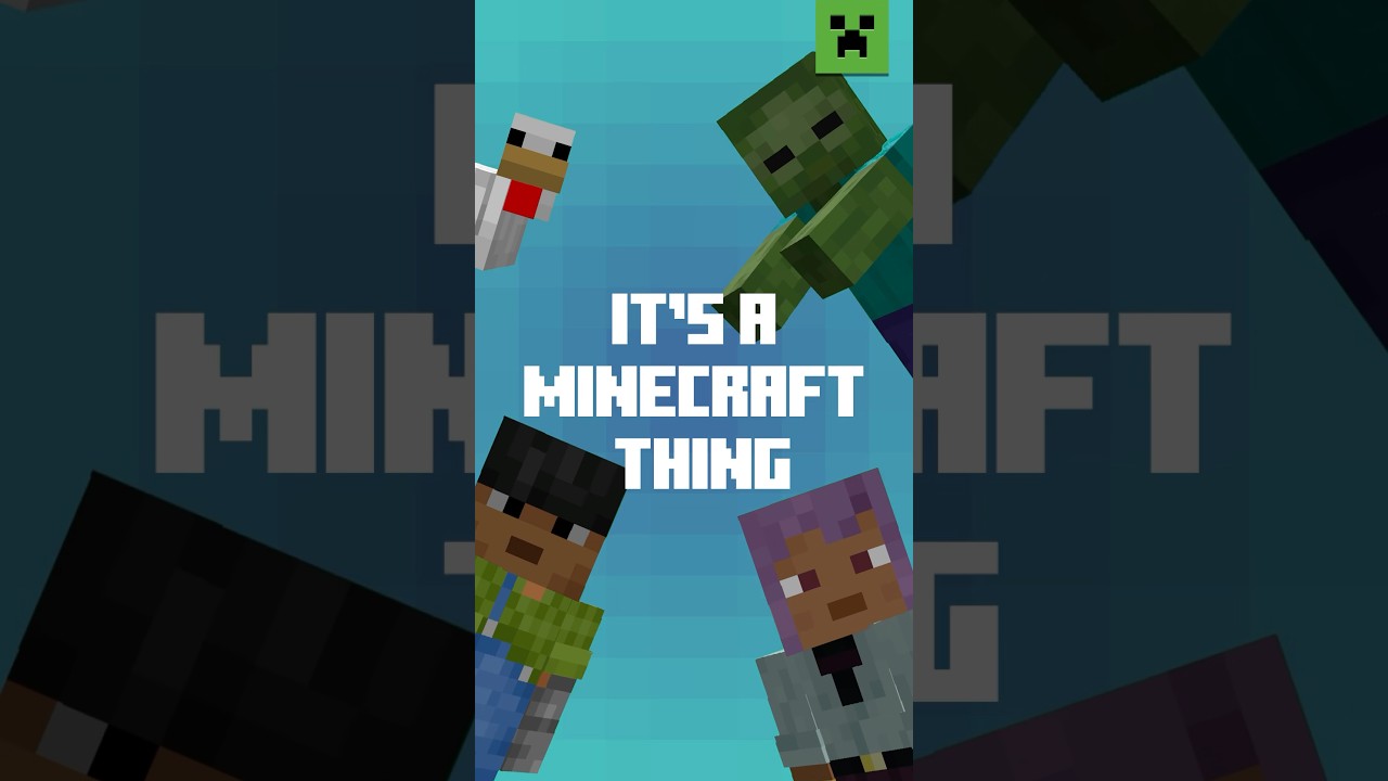 IT&rsquo;S A MINECRAFT THING