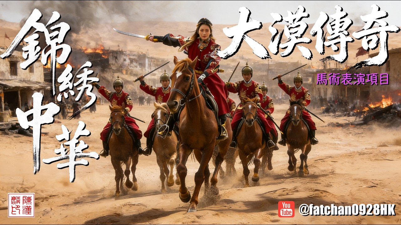 壯觀的馬術表演：大漠傳奇在錦繡中華節目的精彩瞬間 | Spectacular Equestrian Show: Highlights of Legend of the Desert