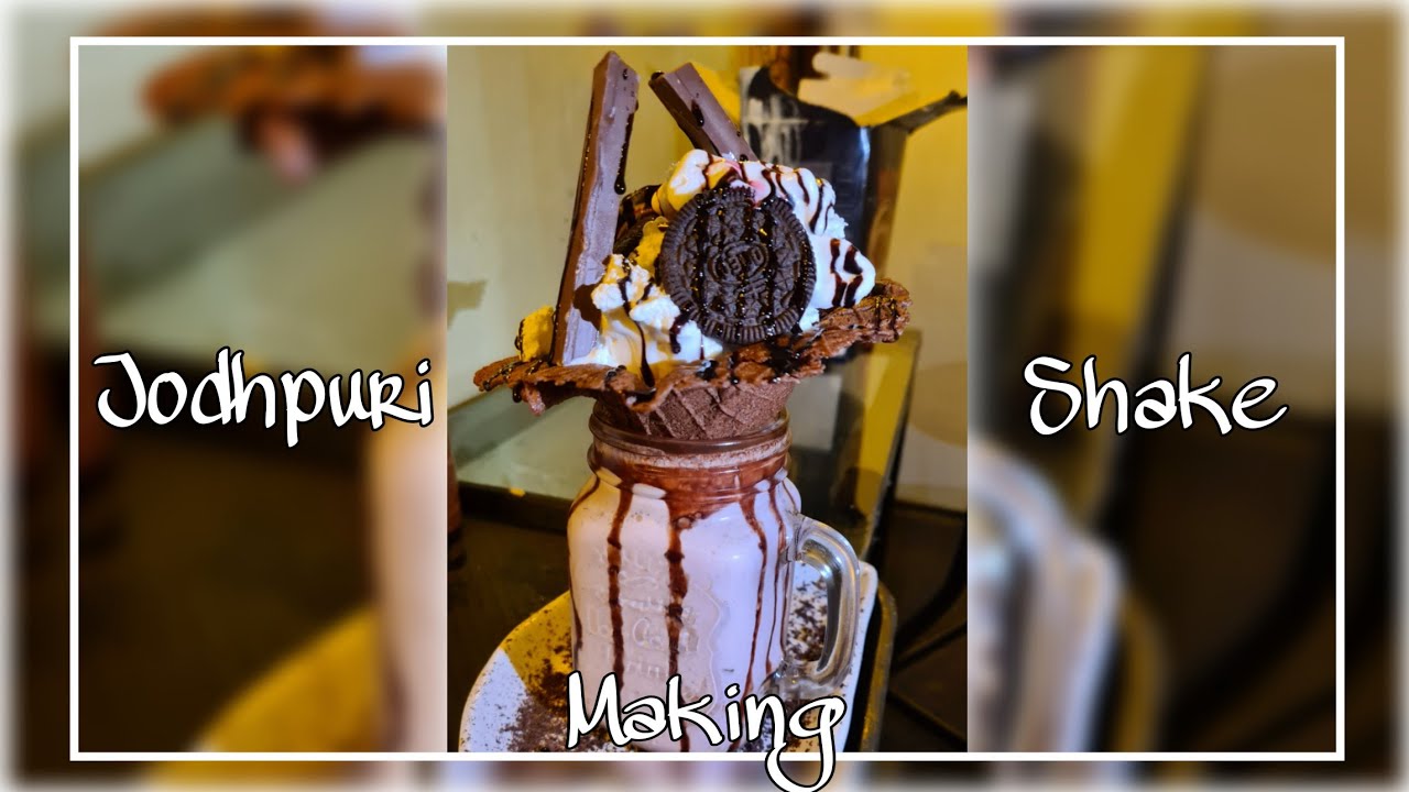 Jodhpuri Shake Making | Rajasthani Shake Video | Al Forno Jodhpur #shake #foodiebar #jodhpurishake