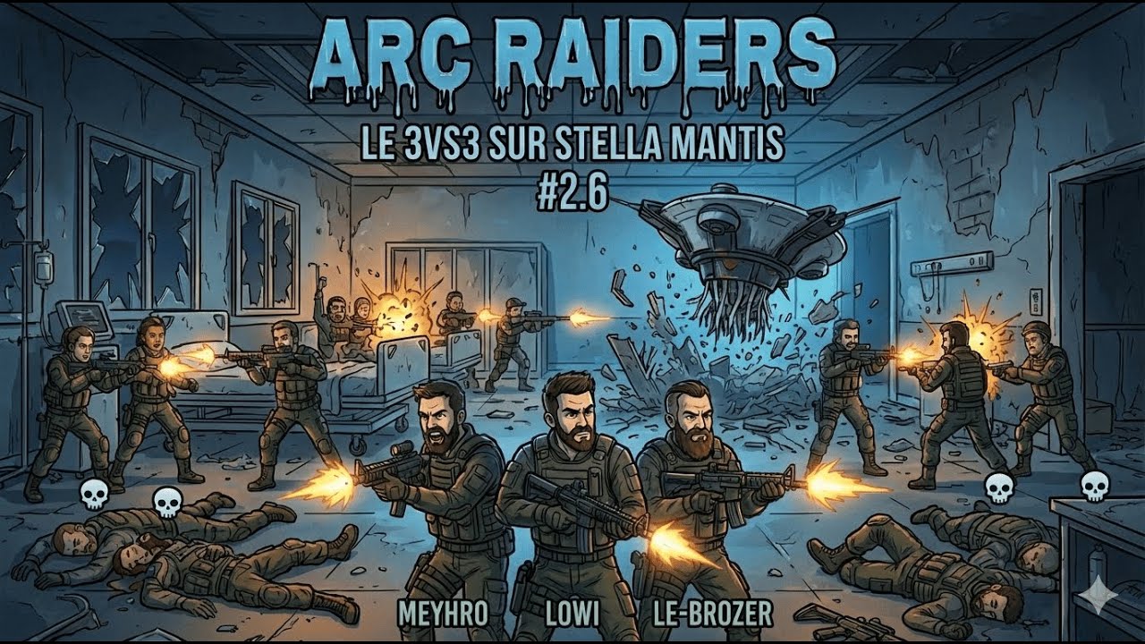 Arc Raiders #2.6 : Le 3vs3 sur Stella Mantis (ft. LoWi & LE-BROZER)