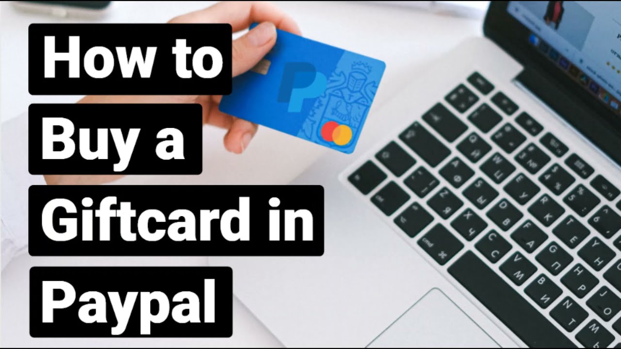 How to Buy a Digital Gift Card in PayPal!